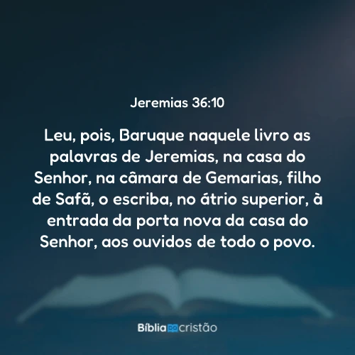 Jeremias 36:10