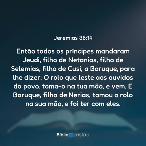 Jeremias 36:14