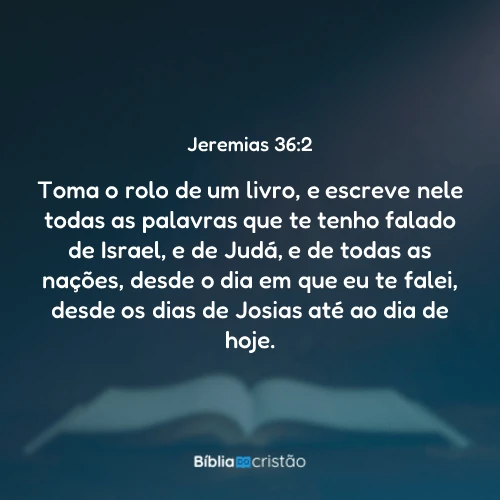 Jeremias 36:2