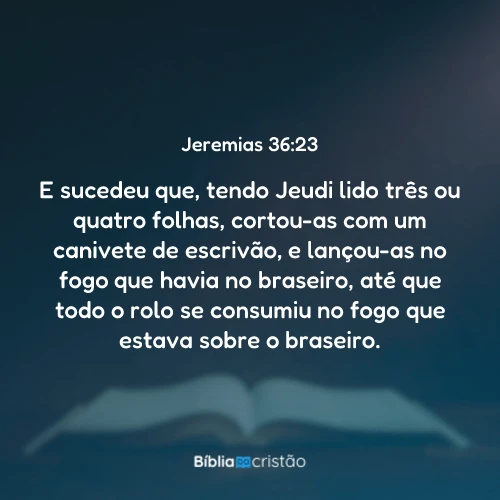 Jeremias 36:23