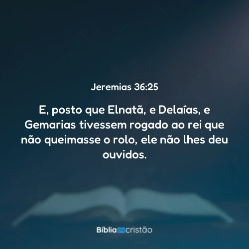 Jeremias 36:25