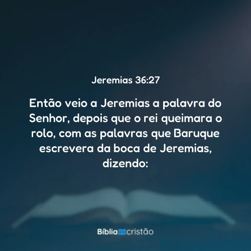 Jeremias 36:27