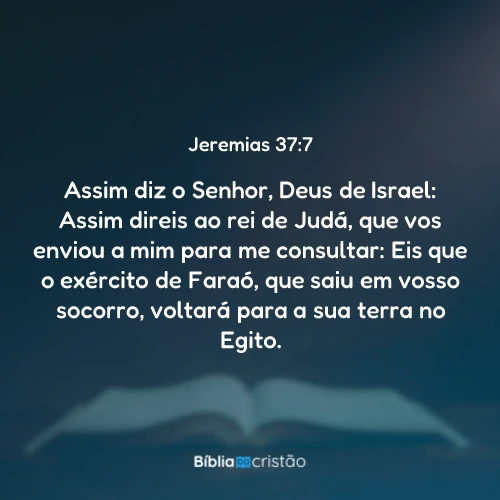 Jeremias 37:7