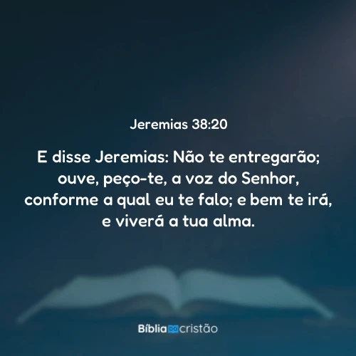 Jeremias 38:20