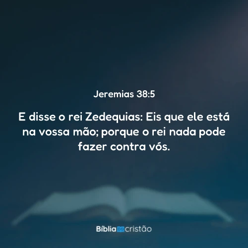 Jeremias 38:5