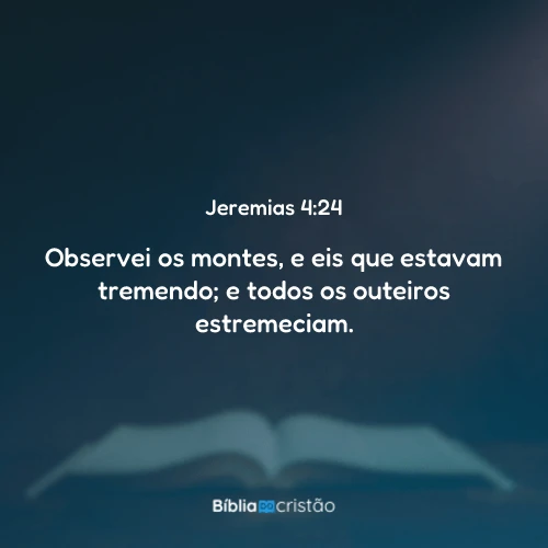 Jeremias 4:24