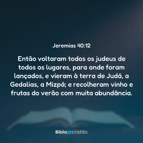 Jeremias 40:12