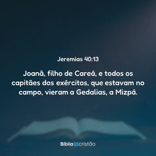 Jeremias 40:13