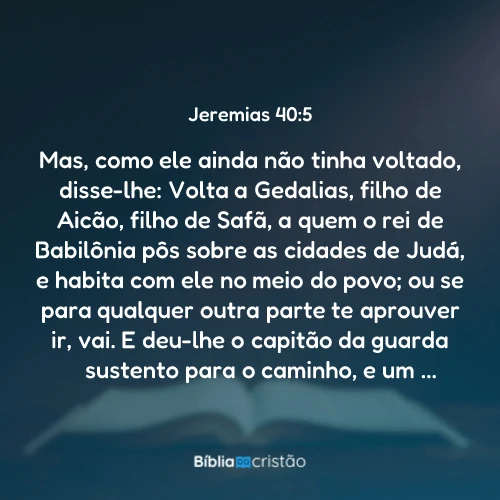 Jeremias 40:5
