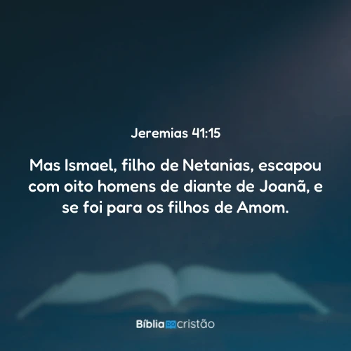 Jeremias 41:15
