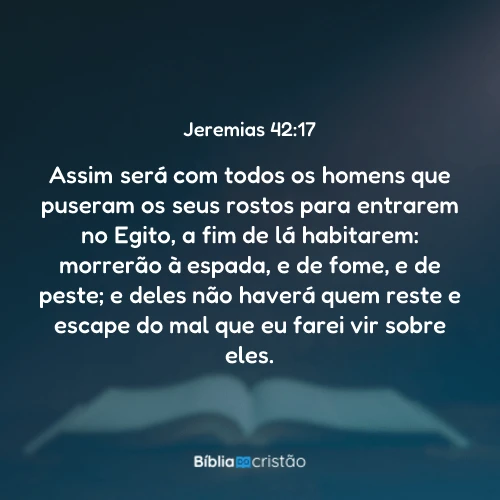 Jeremias 42:17