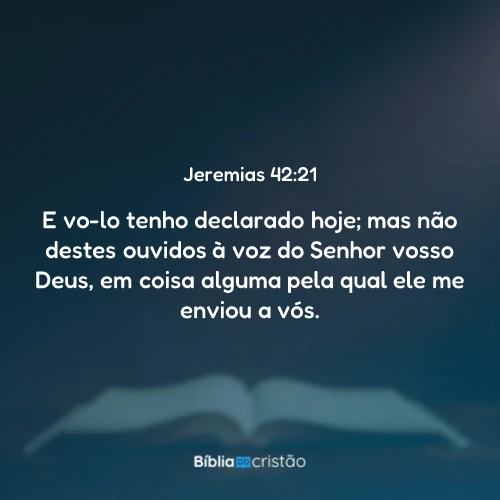 Jeremias 42:21