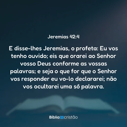Jeremias 42:4