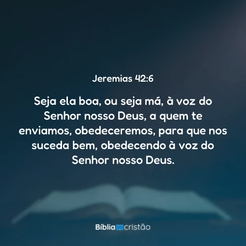 Jeremias 42:6