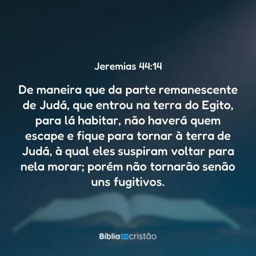 Jeremias 44:14