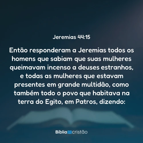 Jeremias 44:15