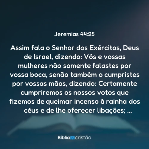 Jeremias 44:25
