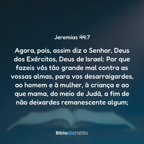 Jeremias 44:7