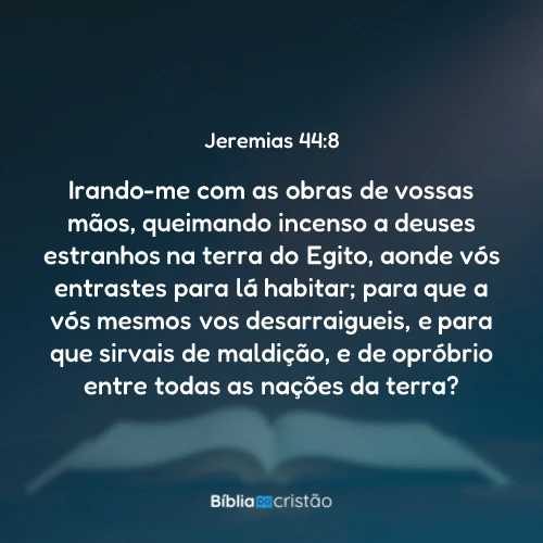 Jeremias 44:8