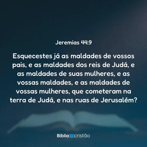 Jeremias 44:9