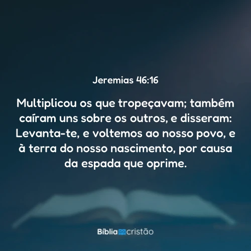 Jeremias 46:16