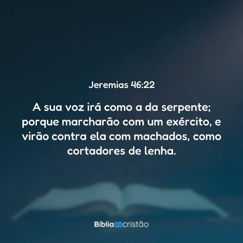 Jeremias 46:22