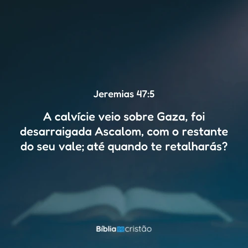 Jeremias 47:5
