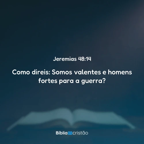 Jeremias 48:14