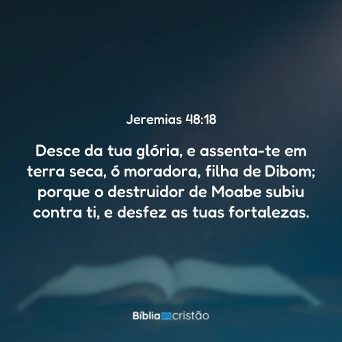 Jeremias 48:18