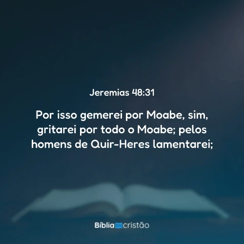 Jeremias 48:31