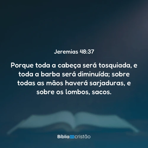 Jeremias 48:37