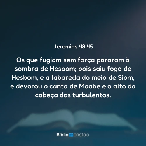 Jeremias 48:45