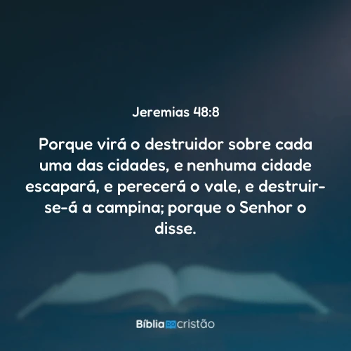 Jeremias 48:8