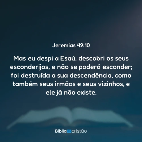 Jeremias 49:10