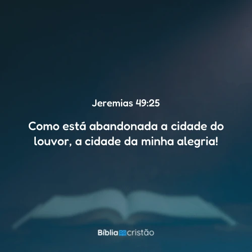 Jeremias 49:25