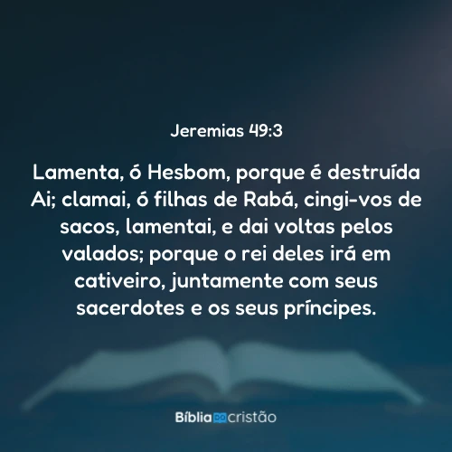 Jeremias 49:3