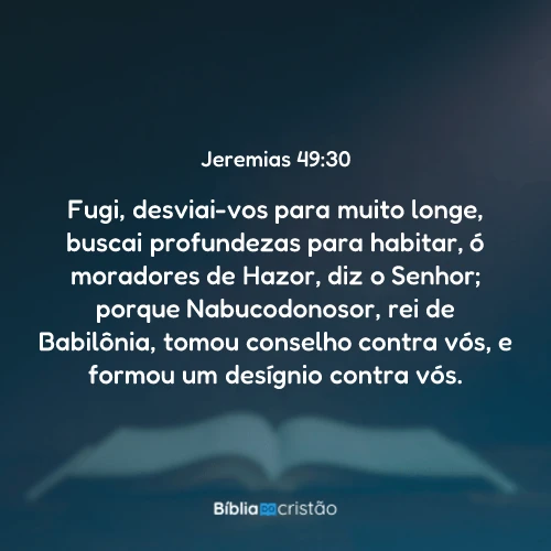 Jeremias 49:30