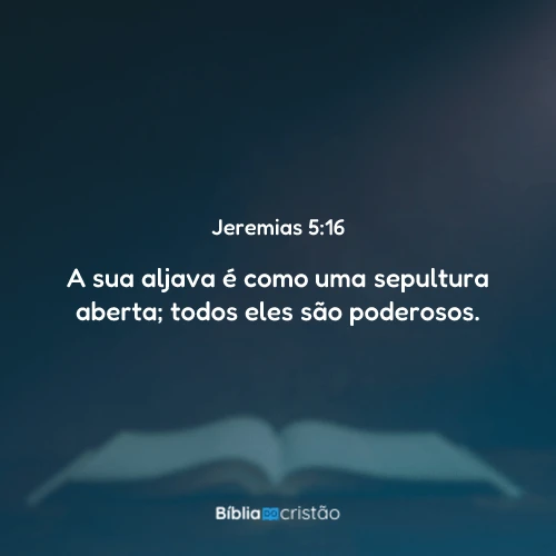 Jeremias 5:16