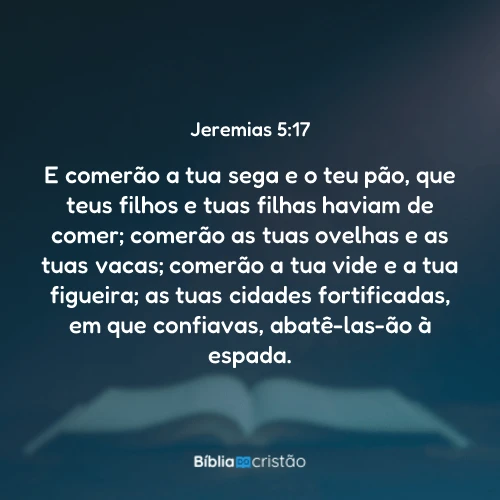 Jeremias 5:17