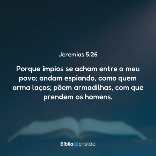 Jeremias 5:26