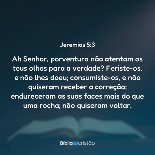 Jeremias 5:3