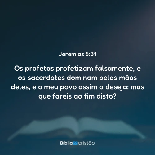 Jeremias 5:31
