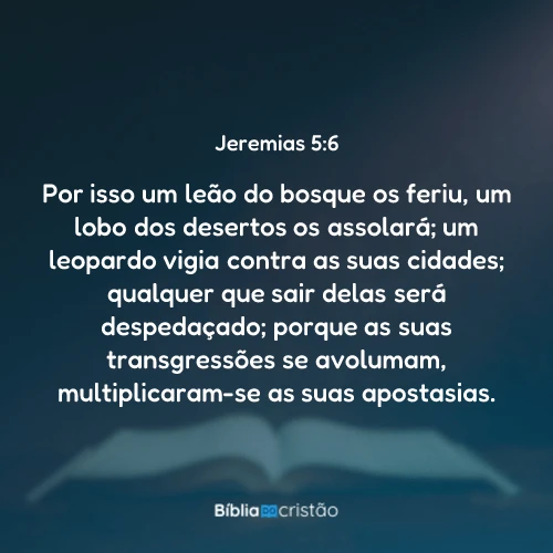 Jeremias 5:6