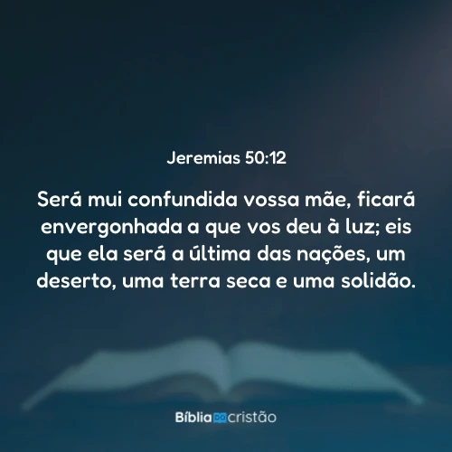 Jeremias 50:12
