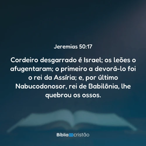 Jeremias 50:17
