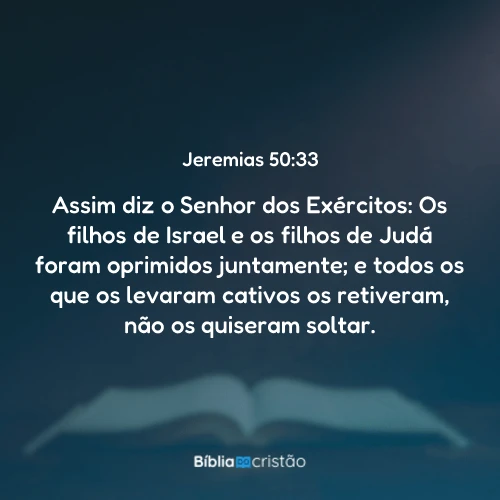 Jeremias 50:33