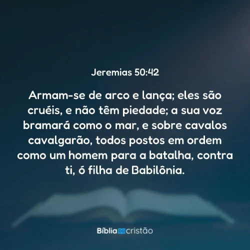 Jeremias 50:42