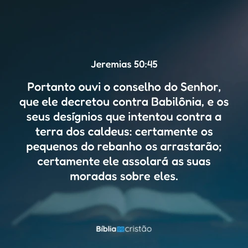 Jeremias 50:45