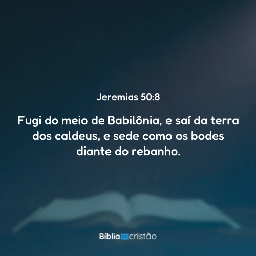 Jeremias 50:8