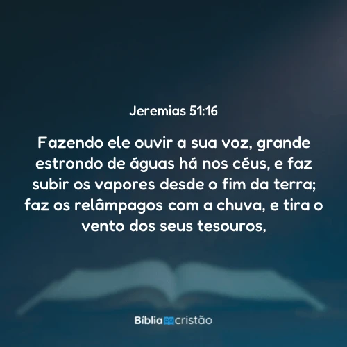 Jeremias 51:16